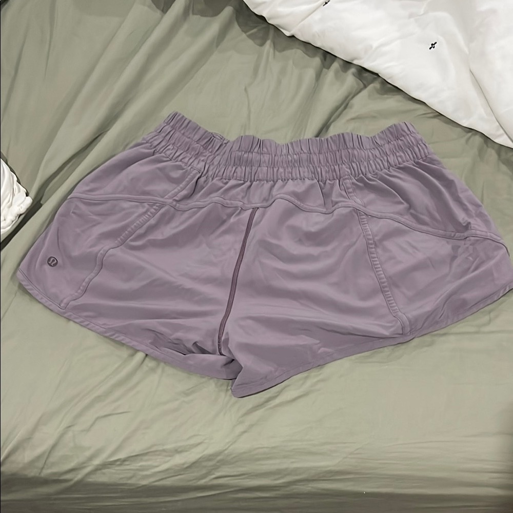 Lululemon Athletica Purple Athletic Shorts
